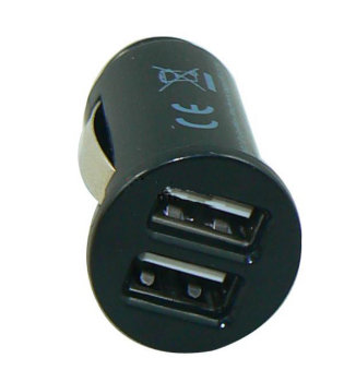 Dual USB Car Charger for iPhone iPad (PDCH0039)